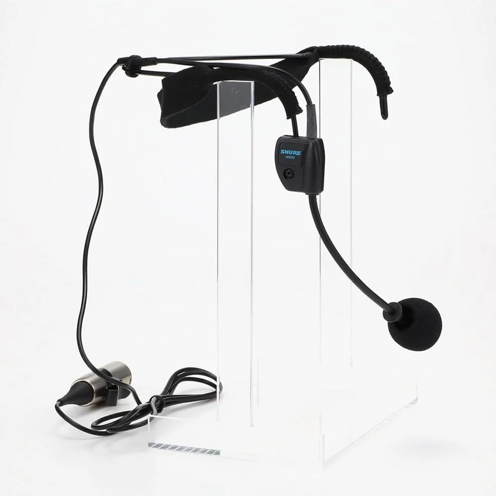 میکروفون هدست داینامیک Shure WH20 (سیمی) - مقاوم، سبک وزن، با تناسب ایمن برای کاربران فعال میکروفون، ایده آل برای مربیان/نوازندگان، کانکتور XLR نر 3 پین با گیره کمربند جداشدنی (WH20XLR) میکروفون هدست داینامیک Shure WH20 (سیمی) - مقاوم، سبک وزن، با تناسب ایمن برای کاربران فعال میکروفون، ایده آل برای مربیان/نوازندگان، کانکتور XLR نر 3 پین با گیره کمربند جداشدنی (WH20XLR)