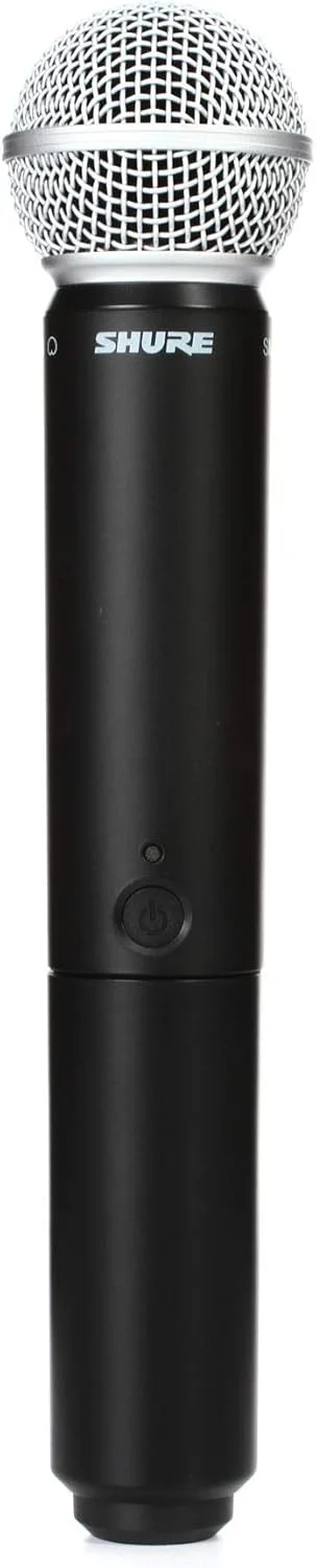 فرستنده میکروفون بی سیم دستی Shure BLX2/SM58 با SM58، J10 فرستنده میکروفون بی سیم دستی Shure BLX2/SM58 با SM58، J10