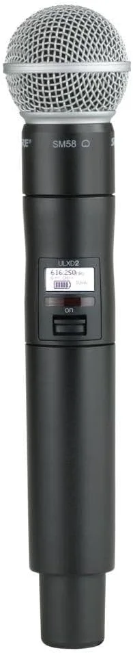 سیستم میکروفون بی سیم دیجیتال Shure ULX-D 470-534 مگاهرتز (ULXD2/SM58=-G50)