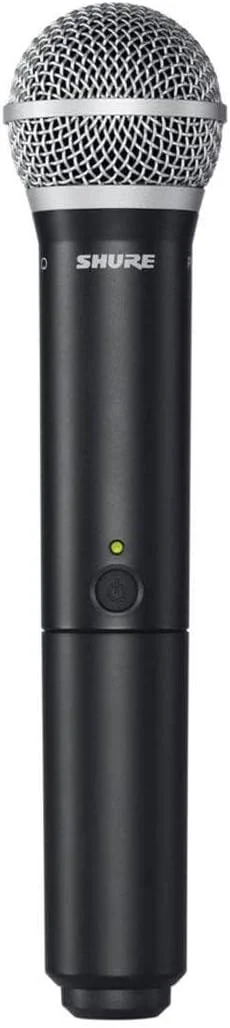 سیستم میکروفون بی سیم UHF شور مدل BLX288/PG58 - ایده آل برای کلیسا، کارائوکه، وکال - عمر باتری 14 ساعته، برد 300 فوت | شامل (2) میکروفون دستی وکال PG58، گیرنده دو کاناله | باند J11 سیستم میکروفون بی سیم UHF شور مدل BLX288/PG58 - ایده آل برای کلیسا، کارائوکه، وکال - عمر باتری 14 ساعته، برد 300 فوت | شامل (2) میکروفون دستی وکال PG58، گیرنده دو کاناله | باند J11