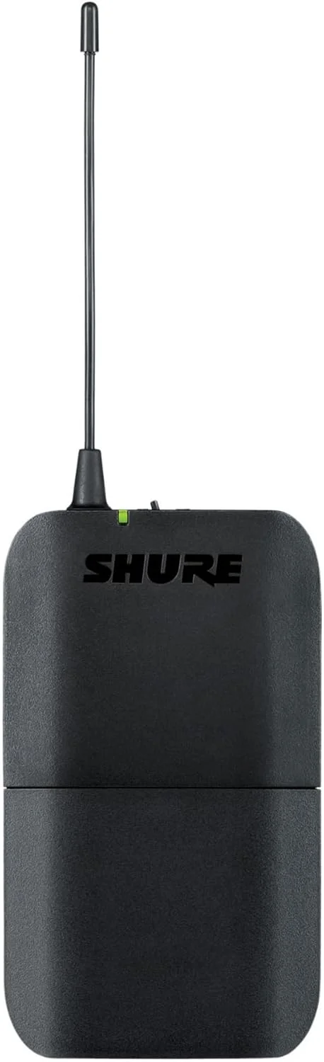 سیستم بی سیم Shure BLX14 با فرستنده بدنی و کابل ساز WA302 برای گیتار/باس سیستم بی سیم Shure BLX14 با فرستنده بدنی و کابل ساز WA302 برای گیتار/باس