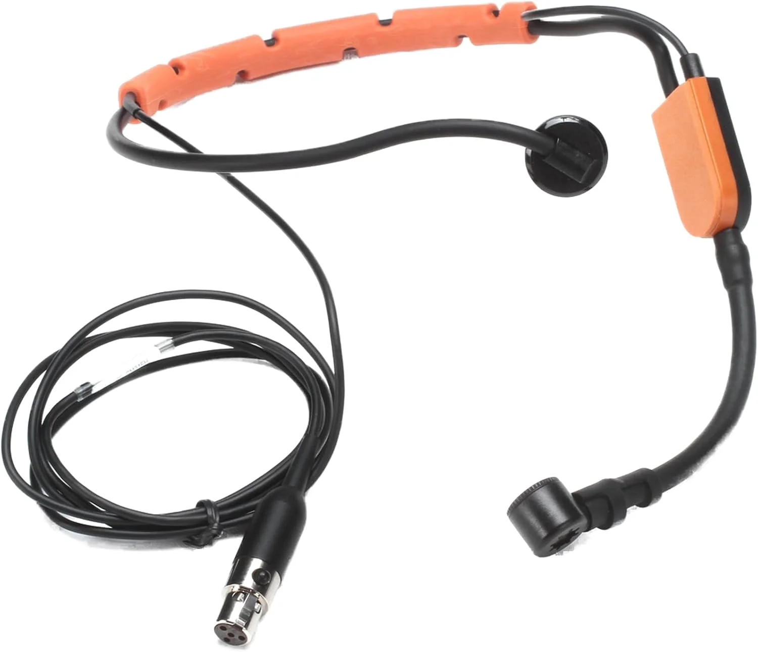 میکروفون کاندنسر هدست ورزشی شور مدل SM31FH، ضد آب، بی‌سیم، کانکتور TA4F/TQG، برای استفاده با سیستم‌های بی‌سیم شور، نارنجی