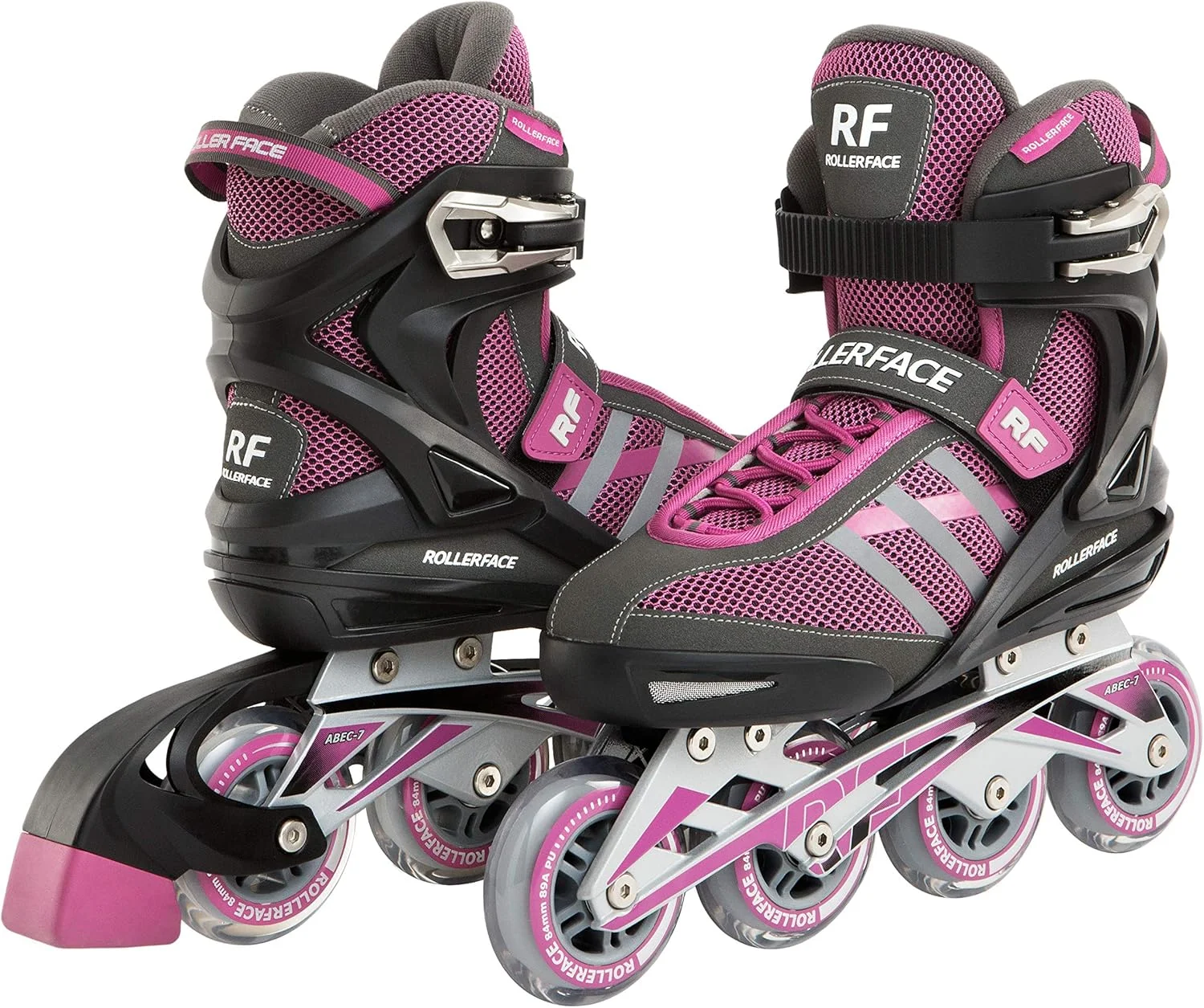اسکیت غلتکی Rollerface RFSport Magenta مناسب بانوان، بزرگسالان، تناسب اندام، ورزش و تفریح، اسکیت های خطی ممتاز اسکیت غلتکی Rollerface RFSport Magenta مناسب بانوان، بزرگسالان، تناسب اندام، ورزش و تفریح، اسکیت های خطی ممتاز