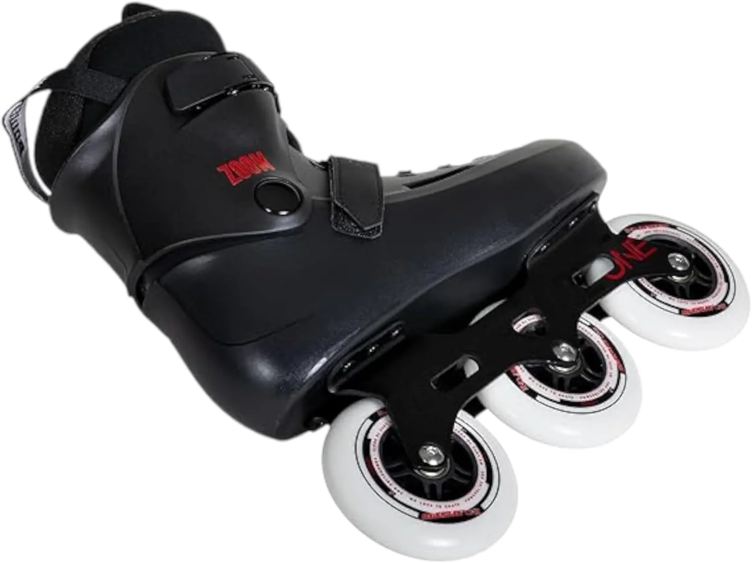 اسکیت های اینلاین Powerslide Zoom Black 100، مناسب برای آقایان و بانوان، چرخ های 100 میلی متری/85A، بلبرینگ ABEC 7 Pro، هاردبوت، استایل شهری