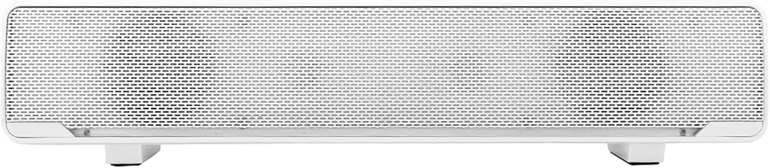 اسپیکر سیمی USB Kikumi، پخش کننده موسیقی استریو با صدای فراگیر و باس، ورودی 3.5 میلی متری برای کامپیوتر و تلفن همراه (سفید)