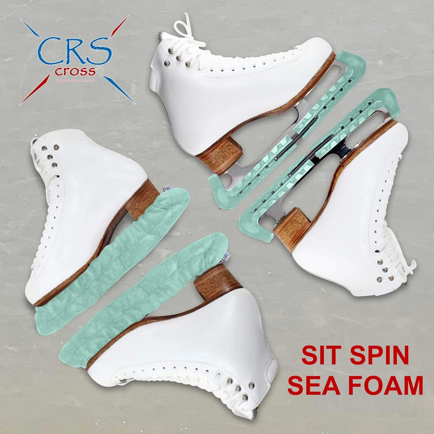 مجموعه هدیه محافظ اسکیت متقاطع CRS، حوله و کاور اسکیت - محافظ اسکیت و روکش تیغه نرم برای اسکیت نمایشی یا هاکی مجموعه هدیه محافظ اسکیت متقاطع CRS، حوله و کاور اسکیت - محافظ اسکیت و روکش تیغه نرم برای اسکیت نمایشی یا هاکی
