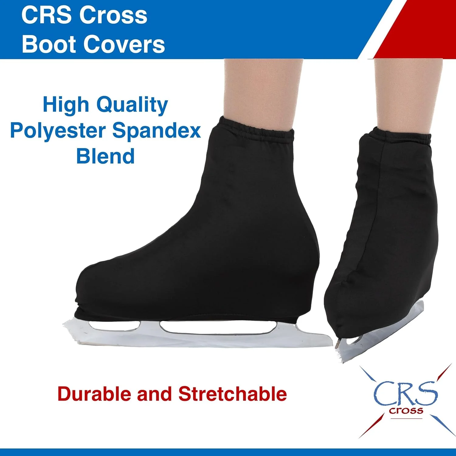 روکش چکمه اسکیت CRS Cross از جنس لایکرا. محافظت کنید و برای اسکیت نمایشی، اسکیت روی یخ و اسکیت های غلتکی آماده باشید. روکش چکمه اسکیت CRS Cross از جنس لایکرا. محافظت کنید و برای اسکیت نمایشی، اسکیت روی یخ و اسکیت های غلتکی آماده باشید.