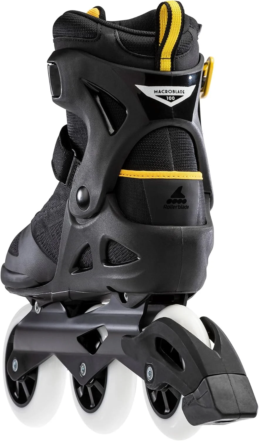 اسکیت اینلاین مردانه بزرگسال Rollerblade Macroblade 100 3wd، مشکی و زرد زعفرانی، اسکیت های اینلاین پرفورمنس اسکیت اینلاین مردانه بزرگسال Rollerblade Macroblade 100 3wd، مشکی و زرد زعفرانی، اسکیت های اینلاین پرفورمنس