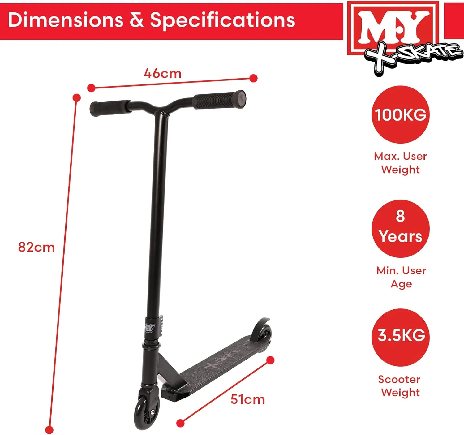 اسکوتر بدلکاری M.Y X-Skate XSK-007 - اسکوتر فری استایل با بلبرینگ های کروم ABEC 7 اسکوتر بدلکاری M.Y X-Skate XSK-007 - اسکوتر فری استایل با بلبرینگ های کروم ABEC 7