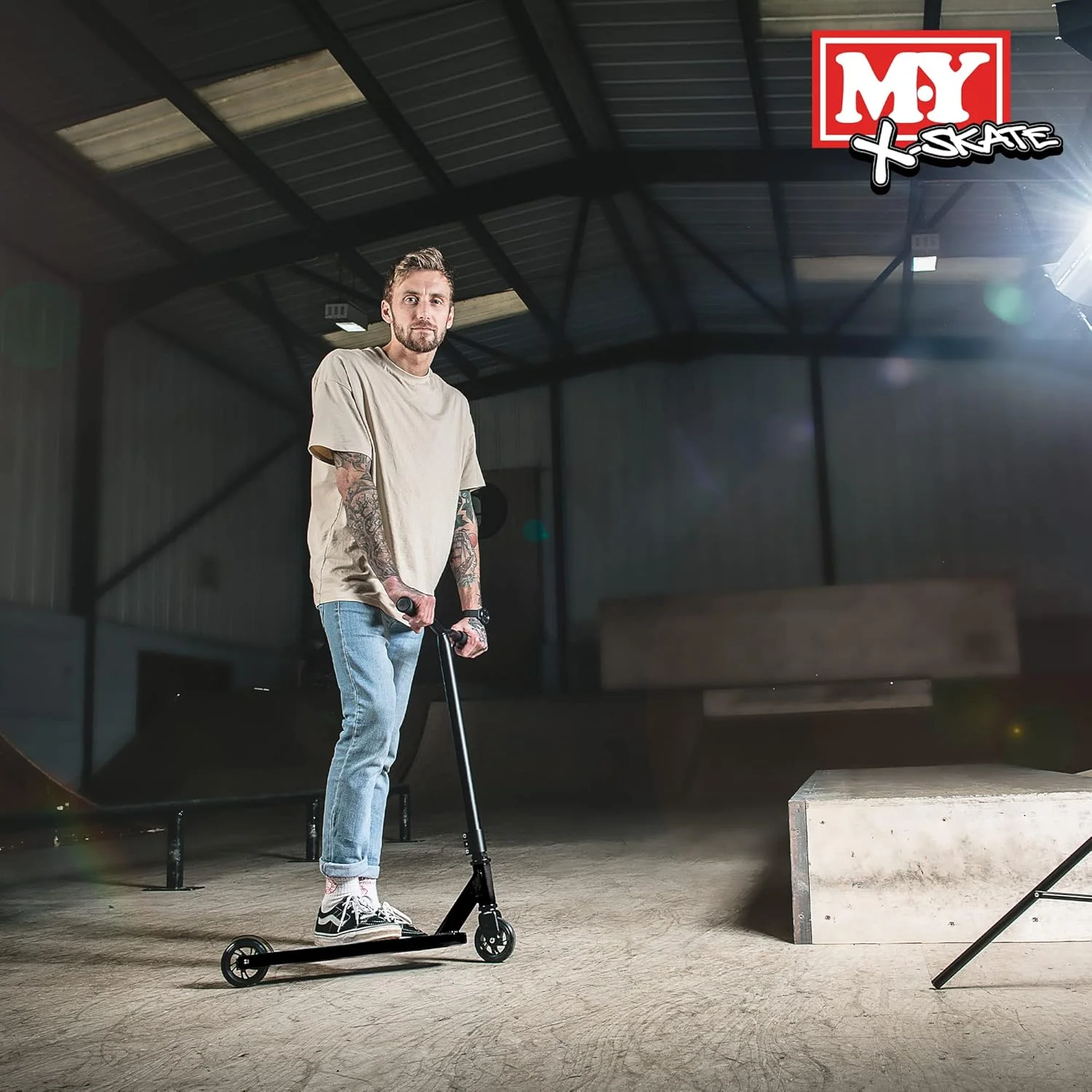 اسکوتر بدلکاری M.Y X-Skate XSK-007 - اسکوتر فری استایل با بلبرینگ های کروم ABEC 7 اسکوتر بدلکاری M.Y X-Skate XSK-007 - اسکوتر فری استایل با بلبرینگ های کروم ABEC 7