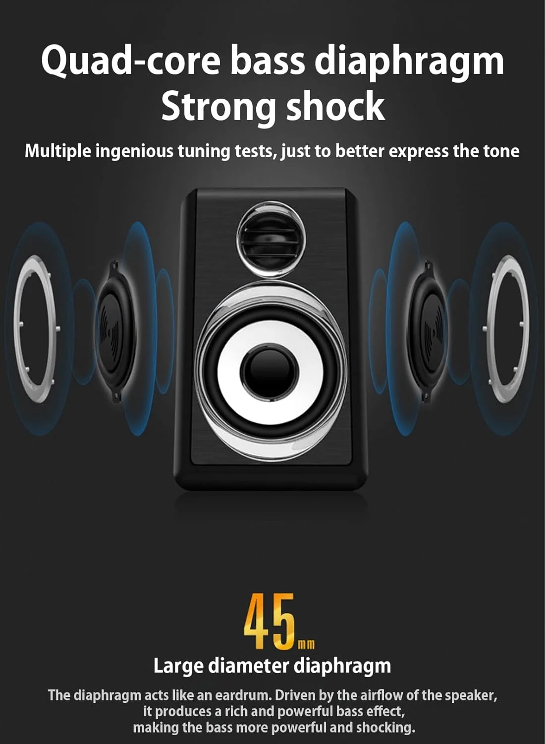 اسپیکر استریو کامپیوتر LEDPTS.jP یک جفت USB+AUX سیمی تقویت بیس 4 دیافراگم برای لپ تاپ دسکتاپ 8 وات بلندگوی پرقدرت. اسپیکر استریو کامپیوتر LEDPTS.jP یک جفت USB+AUX سیمی تقویت بیس 4 دیافراگم برای لپ تاپ دسکتاپ 8 وات بلندگوی پرقدرت.