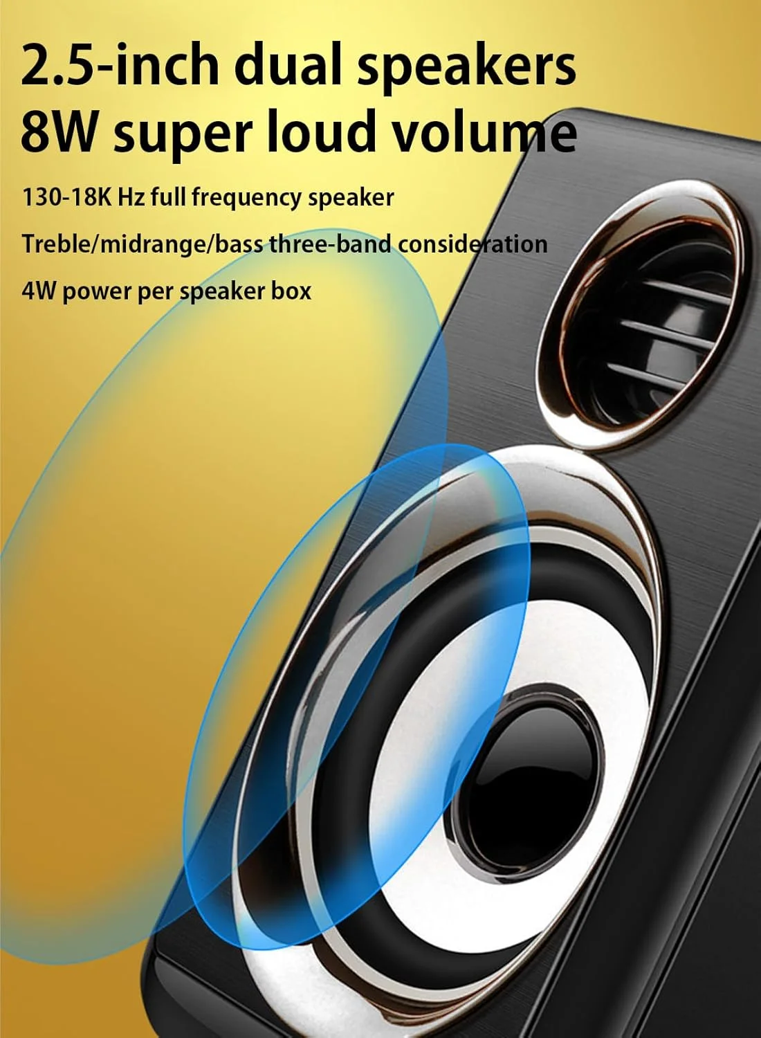 اسپیکر استریو کامپیوتر LEDPTS.jP یک جفت USB+AUX سیمی تقویت بیس 4 دیافراگم برای لپ تاپ دسکتاپ 8 وات بلندگوی پرقدرت. اسپیکر استریو کامپیوتر LEDPTS.jP یک جفت USB+AUX سیمی تقویت بیس 4 دیافراگم برای لپ تاپ دسکتاپ 8 وات بلندگوی پرقدرت.