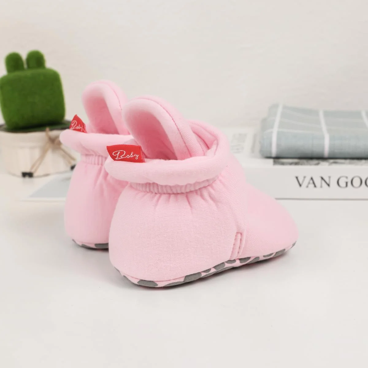 کفش پاپوش نوزادی پسرانه و دخترانه KIDSUN، پاپوش پشمی گرم زمستانی ضد لغزش کفش پاپوش نوزادی پسرانه و دخترانه KIDSUN، پاپوش پشمی گرم زمستانی ضد لغزش