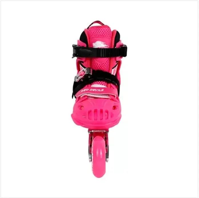 اسکیت اسلالوم بچه گانه قابل تنظیم سایز پوما - (ABEC 7) سایز 28-39 اسکیت های غلتکی خطی قابل تنظیم برای پسران و دختران