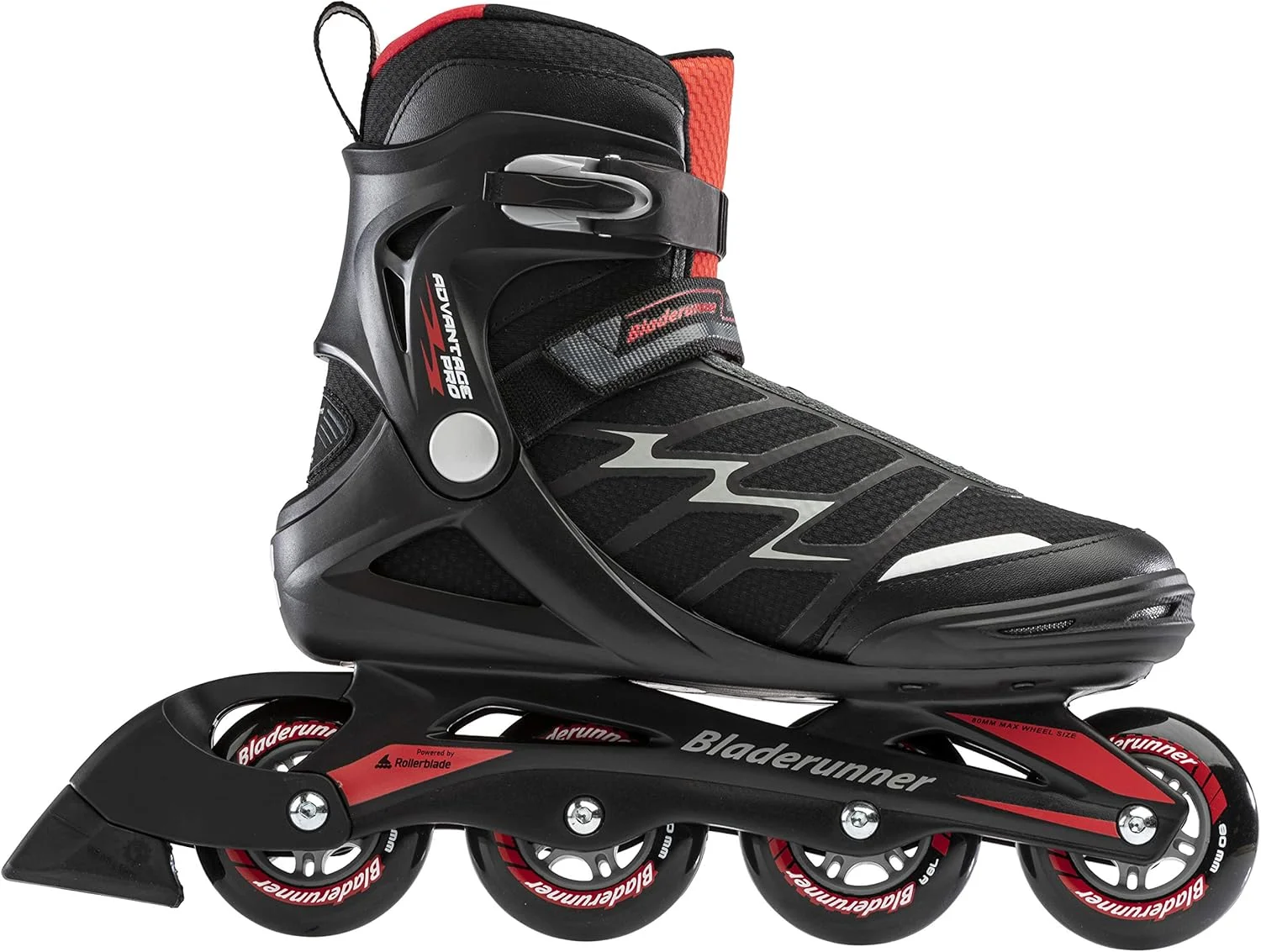 اسکیت اینلاین مردانه Bladerunner by Rollerblade Advantage Pro XT، مشکی و قرمز، سایز 9 اسکیت اینلاین مردانه Bladerunner by Rollerblade Advantage Pro XT، مشکی و قرمز، سایز 9