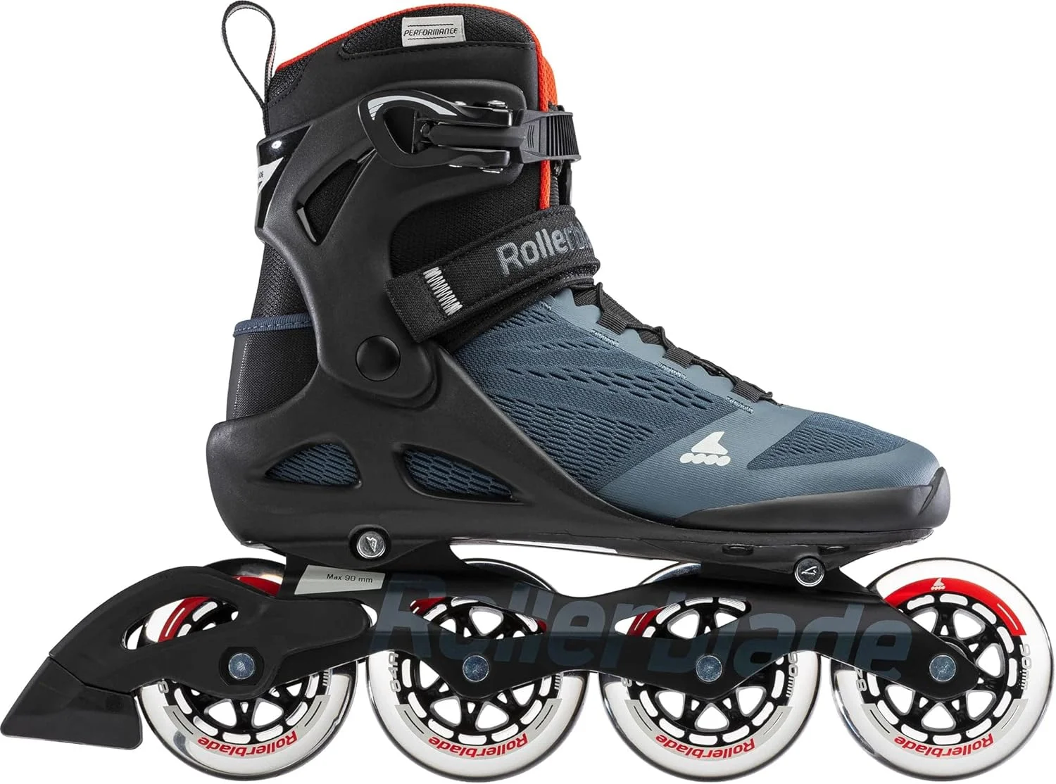 اسکیت اینلاین فیتنس بزرگسالان مردانه Rollerblade Macroblade 90، آبی Orion/نارنجی Spicy، اسکیت های اینلاین پرفورمنس اسکیت اینلاین فیتنس بزرگسالان مردانه Rollerblade Macroblade 90، آبی Orion/نارنجی Spicy، اسکیت های اینلاین پرفورمنس