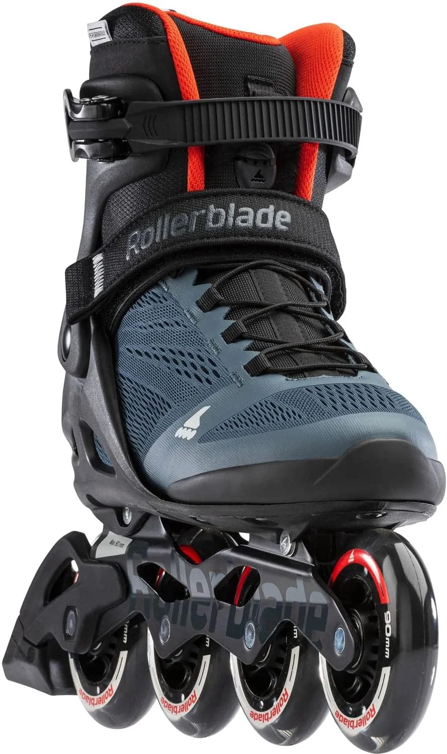 اسکیت اینلاین فیتنس بزرگسالان مردانه Rollerblade Macroblade 90، آبی Orion/نارنجی Spicy، اسکیت های اینلاین پرفورمنس اسکیت اینلاین فیتنس بزرگسالان مردانه Rollerblade Macroblade 90، آبی Orion/نارنجی Spicy، اسکیت های اینلاین پرفورمنس