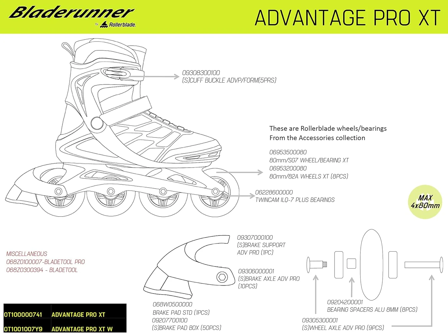 اسکیت اینلاین فیتنس مردانه Rollerblade Bladerunner Advantage Pro XT، مشکی و قرمز، سایز 12 اسکیت اینلاین فیتنس مردانه Rollerblade Bladerunner Advantage Pro XT، مشکی و قرمز، سایز 12