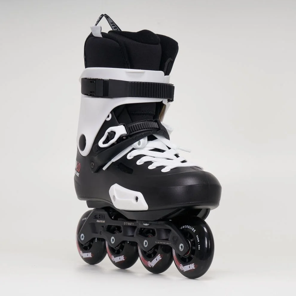 اسکیت Powerslide Zoom Pro 80، اسکیت های اینلاین-یونیسکس-مشکی-Wicked ABEC-7 / چرخ ها 80mm/86a - آستر myFit / فریم Trinity