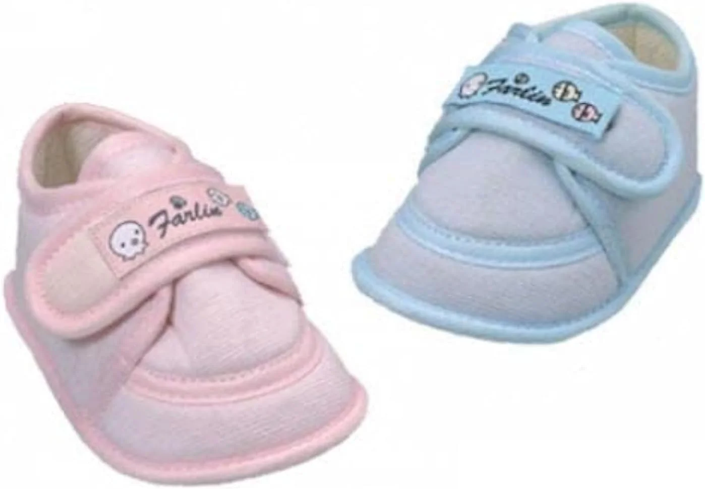 پاپوش نوزادی فارلین مدل BF-474 - کفش نوزاد 6 ماهه - کفش پیاده روی پنبه ای تنفسی پاپوش نوزادی فارلین مدل BF-474 - کفش نوزاد 6 ماهه - کفش پیاده روی پنبه ای تنفسی