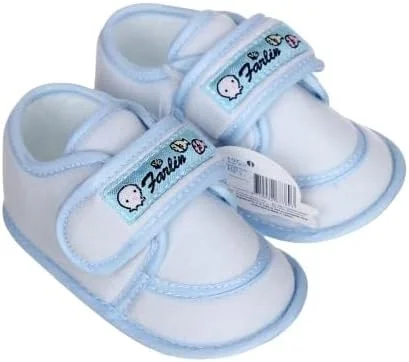پاپوش نوزادی فارلین مدل BF-474 - کفش نوزاد 6 ماهه - کفش پیاده روی پنبه ای تنفسی پاپوش نوزادی فارلین مدل BF-474 - کفش نوزاد 6 ماهه - کفش پیاده روی پنبه ای تنفسی