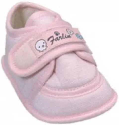 پاپوش نوزادی فارلین مدل BF-474 - کفش نوزاد 6 ماهه - کفش پیاده روی پنبه ای تنفسی پاپوش نوزادی فارلین مدل BF-474 - کفش نوزاد 6 ماهه - کفش پیاده روی پنبه ای تنفسی