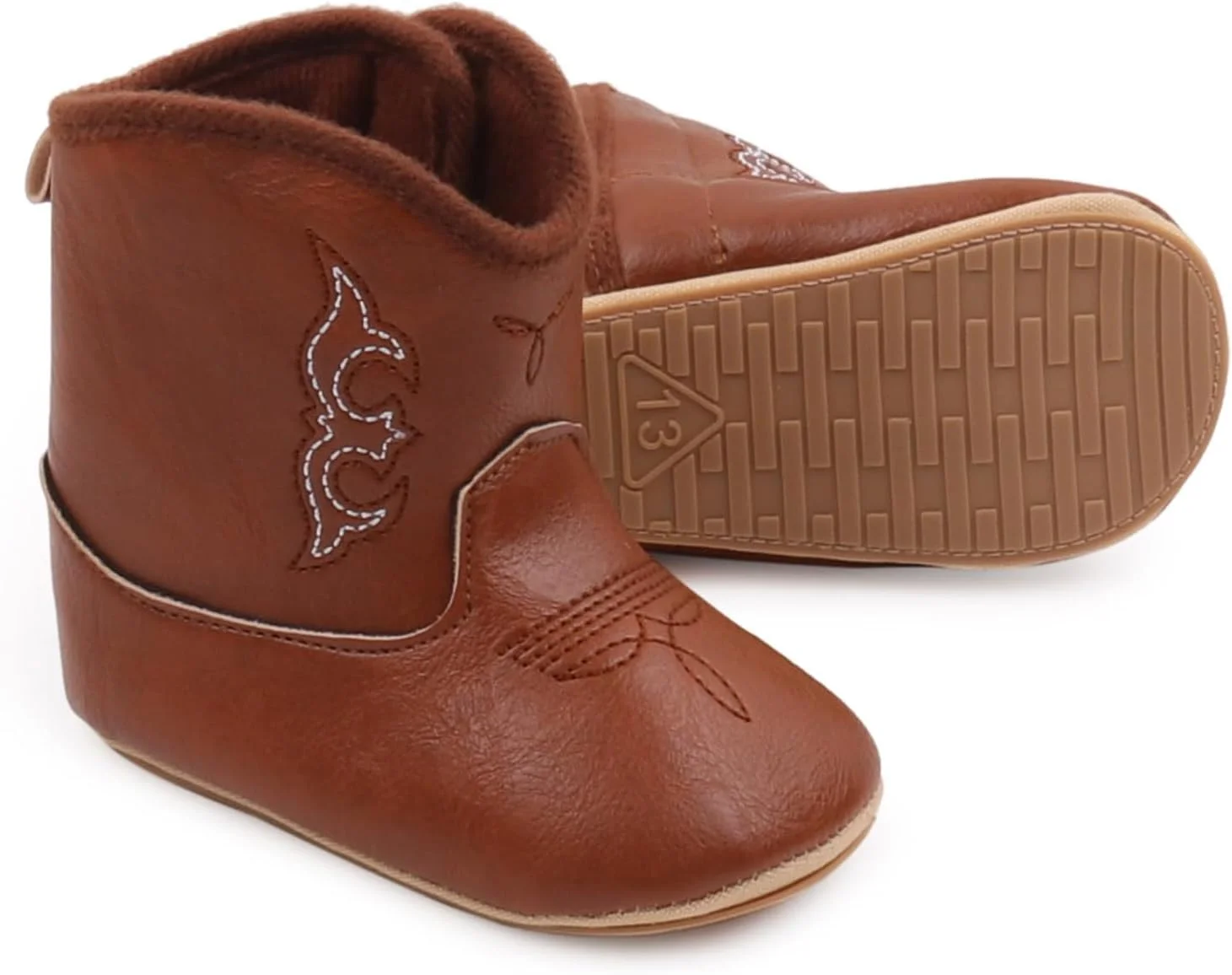 کفش های بوت کابویی نرم و ضد لغزش Happy Cherry مناسب نوزادان و کودکان نوپا