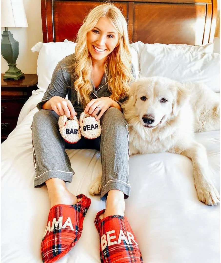 دمپایی روفرشی خرس کوچولوی Dearfoams مناسب کودکان و خانواده - رنگ های قدیمی دمپایی روفرشی خرس کوچولوی Dearfoams مناسب کودکان و خانواده - رنگ های قدیمی