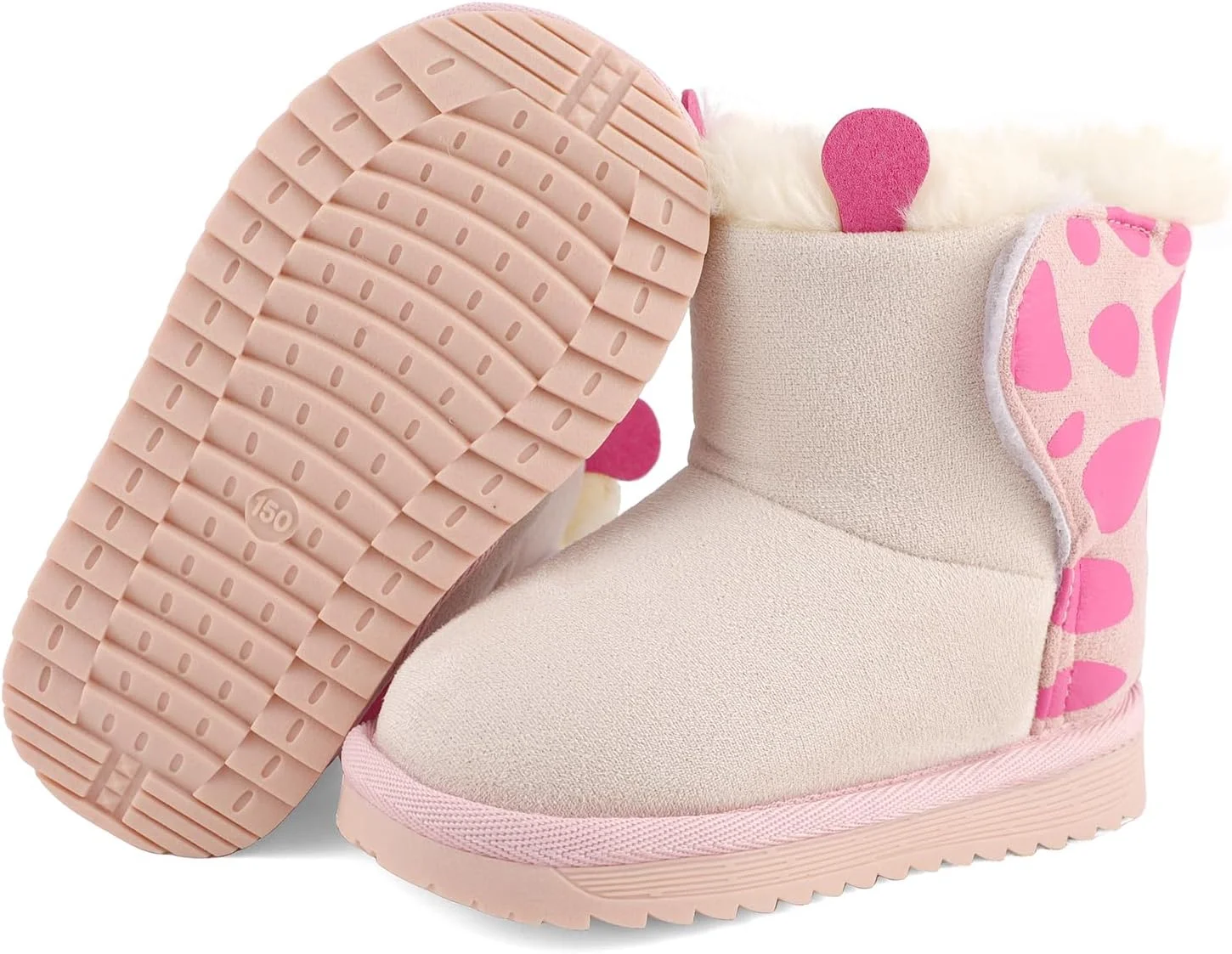 بوت های زمستانی بچه گانه ماریو، مناسب کودکان نوپا، پسران و دختران، دارای آستر پشمی گرم، کف لاستیکی ضد لغزش بوت های زمستانی بچه گانه ماریو، مناسب کودکان نوپا، پسران و دختران، دارای آستر پشمی گرم، کف لاستیکی ضد لغزش