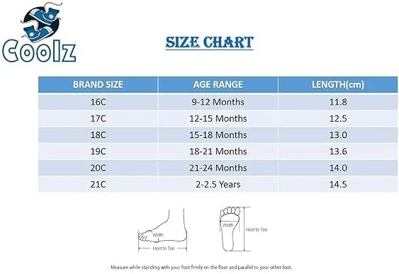 کفش های صدا دار بچگانه کولز مدل Chu-Chu Star-01A مناسب نوزادان پسر و دختر 9 ماهه تا 2.5 ساله کفش های صدا دار بچگانه کولز مدل Chu-Chu Star-01A مناسب نوزادان پسر و دختر 9 ماهه تا 2.5 ساله