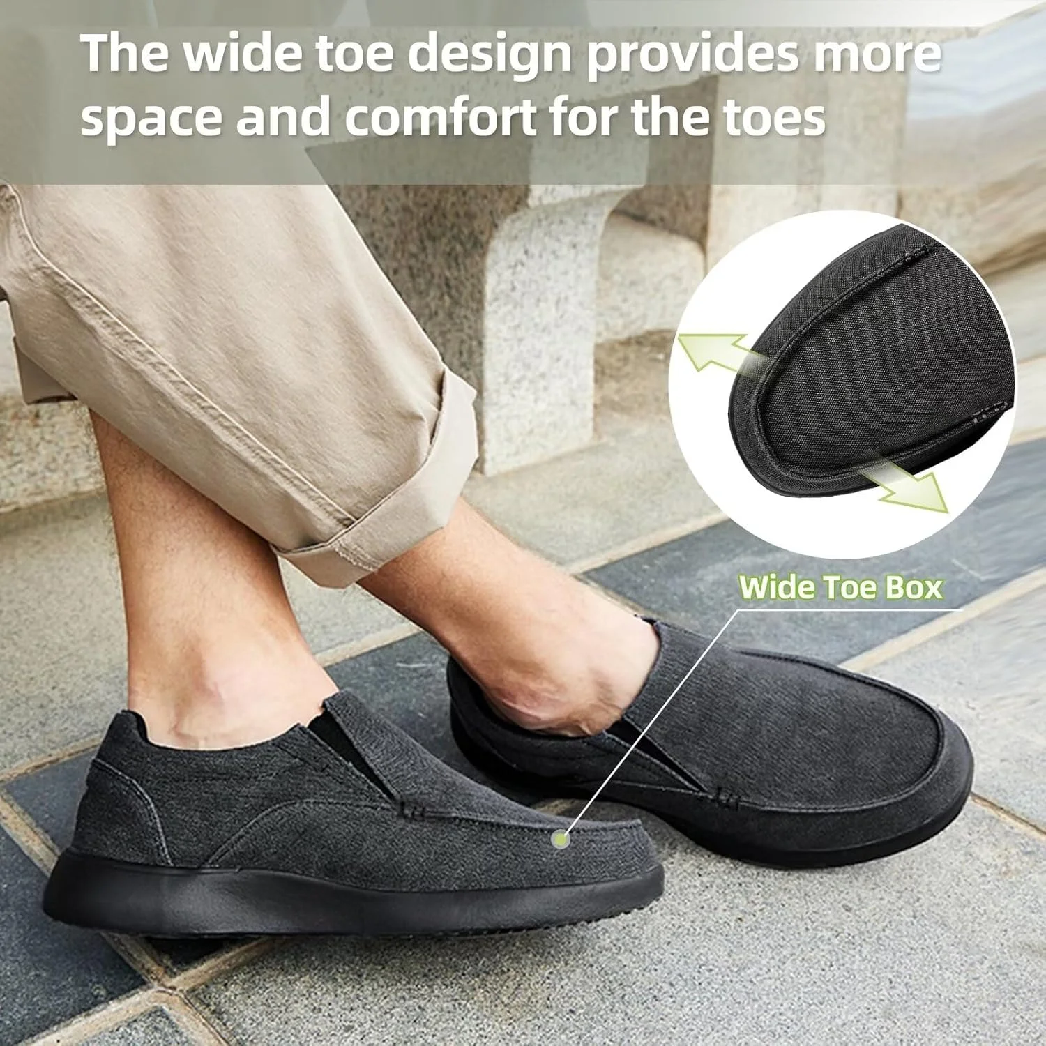 لوفر مردانه طبی OrthoComfoot با پشتیبانی از قوس پا