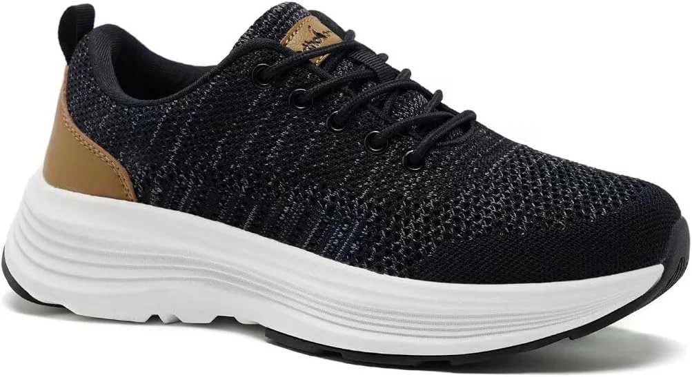 کفش کتانی طبی زنانه OrthoComfoot، کفش پیاده روی با پشتیبانی از قوس پا و قابلیت تنفس برای پلانتار فاسیایتیس، کفش کتانی طبی نرم و غیر رسمی برای تسکین درد مچ پا و پا