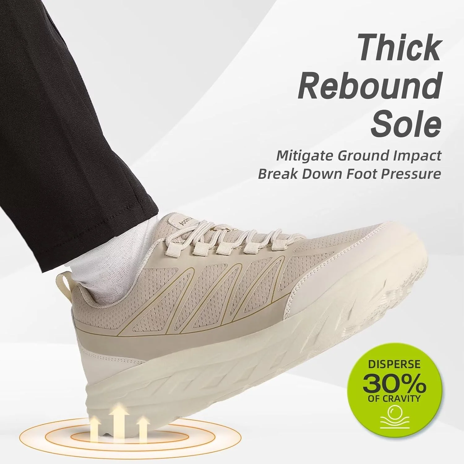 کفش پیاده روی ارتوپدی دیابتی پهن زنانه OrthoComfoot: کفش کتانی راحت و غیر رسمی با پشتیبانی از قوس پا برای پلانتار فاسایتیس، کفش کار ارتوپدی با قوس زیاد برای پای متورم و درد مچ پا و پاشنه