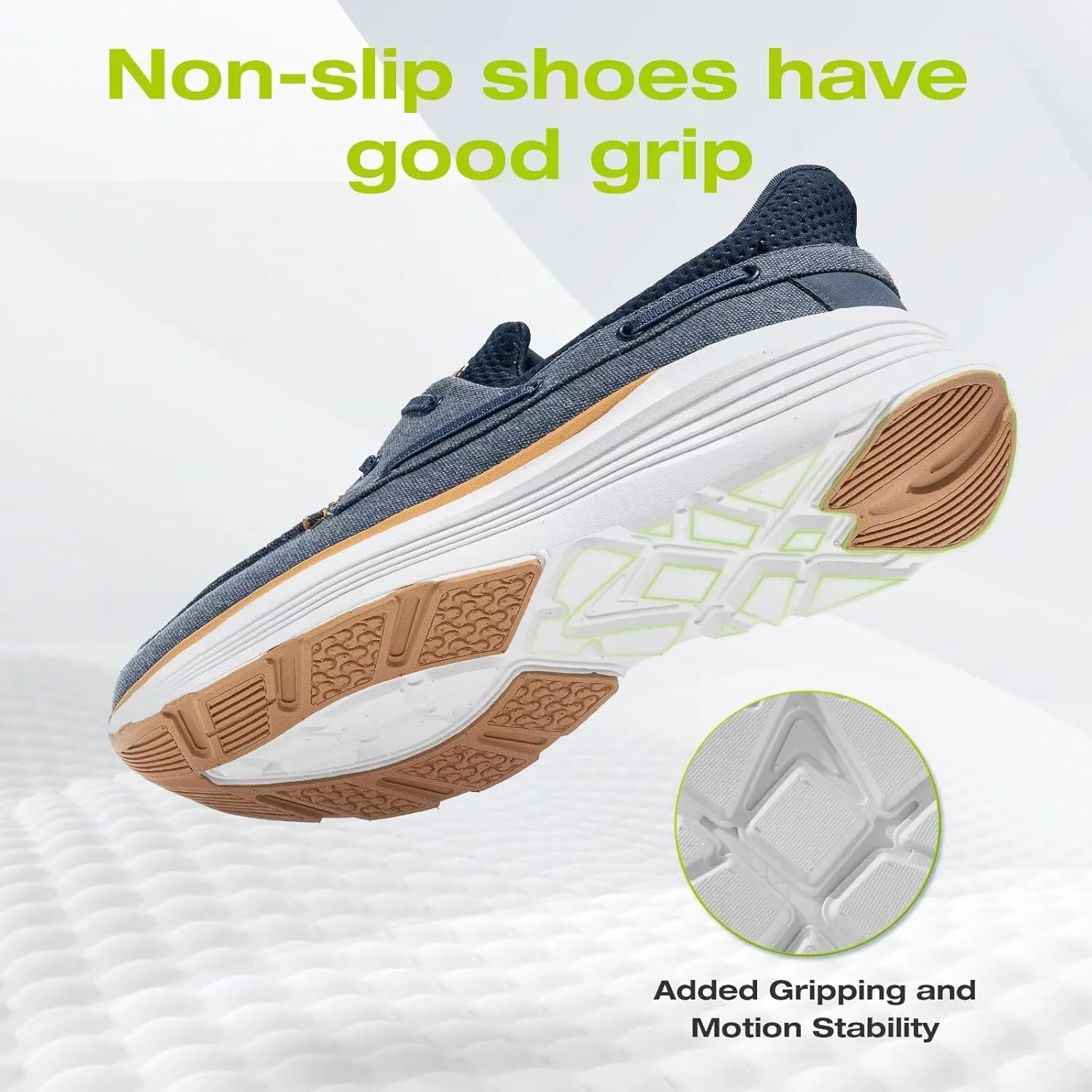 کفش‌های طبی مردانه ارتوکامفورت: کفش‌های راحتی با پشتیبانی از قوس پا برای پلانتار فاسایتی، کفش‌های پیاده‌روی غیررسمی طبی برای تسکین درد پا و پاشنه