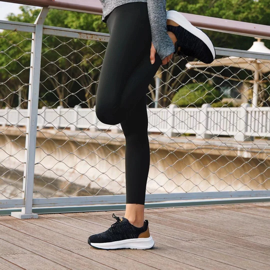 کفش کتانی طبی زنانه OrthoComfoot، کفش پیاده روی با پشتیبانی از قوس پا و قابلیت تنفس برای پلانتار فاسیایتیس، کفش کتانی طبی نرم و غیر رسمی برای تسکین درد مچ پا و پا