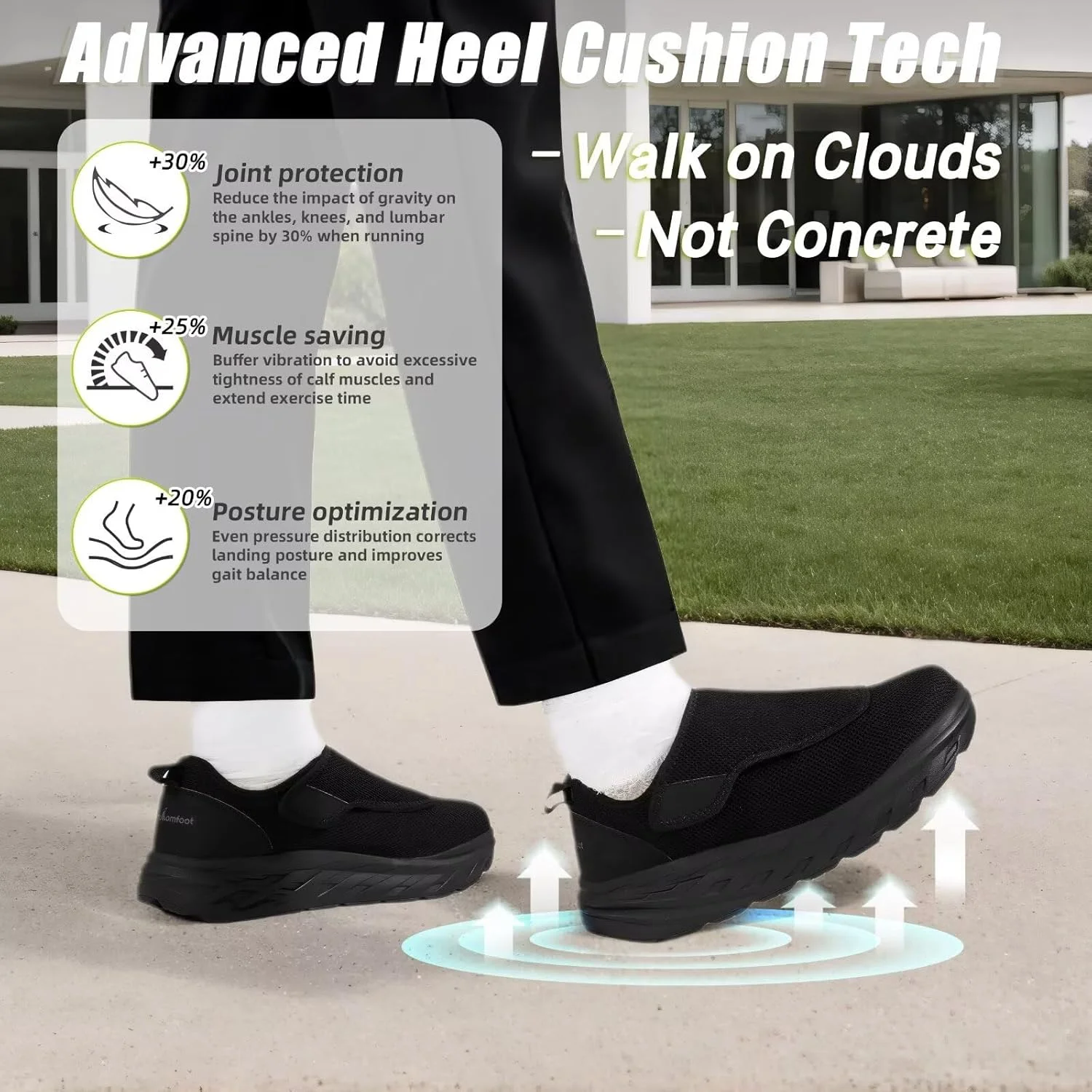 کفش پیاده روی ارتوپدی مردانه OrthoComfoot، فوق العاده پهن و مناسب دیابتی ها: راحت، قابل تنظیم، دارای قوس بالایی آسان، مناسب برای پاهای متورم، کفش های ارتوپدی غیر رسمی برای درد پاشنه و کف پا کفش پیاده روی ارتوپدی مردانه OrthoComfoot، فوق العاده پهن و مناسب دیابتی ها: راحت، قابل تنظیم، دارای قوس بالایی آسان، مناسب برای پاهای متورم، کفش های ارتوپدی غیر رسمی برای درد پاشنه و کف پا