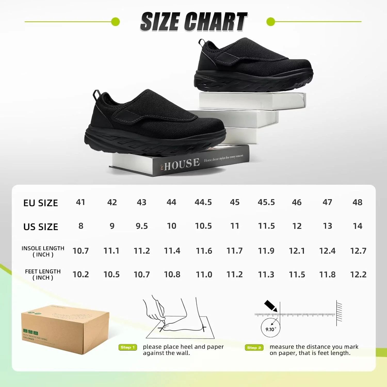 کفش پیاده روی ارتوپدی مردانه OrthoComfoot، فوق العاده پهن و مناسب دیابتی ها: راحت، قابل تنظیم، دارای قوس بالایی آسان، مناسب برای پاهای متورم، کفش های ارتوپدی غیر رسمی برای درد پاشنه و کف پا کفش پیاده روی ارتوپدی مردانه OrthoComfoot، فوق العاده پهن و مناسب دیابتی ها: راحت، قابل تنظیم، دارای قوس بالایی آسان، مناسب برای پاهای متورم، کفش های ارتوپدی غیر رسمی برای درد پاشنه و کف پا
