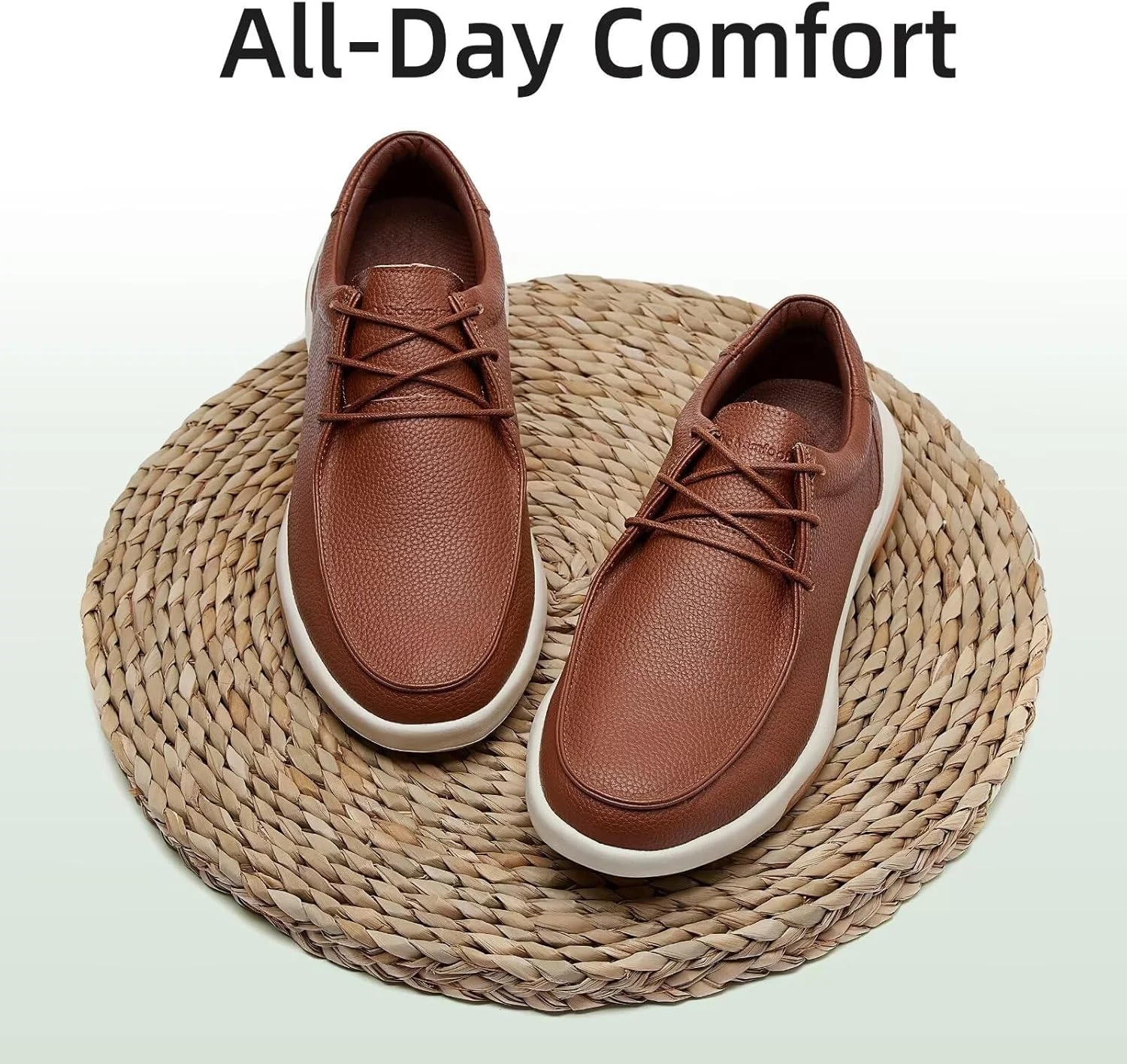 کفش های رسمی چرمی ارتوکامفورت مردانه: کفش های کتانی طبی و شیک برای پیاده روی، مناسب فاشیای کف پا با پشتیبانی از قوس پا، کفش های آکسفورد طبی راحت برای کار و تسکین درد پا و پاشنه