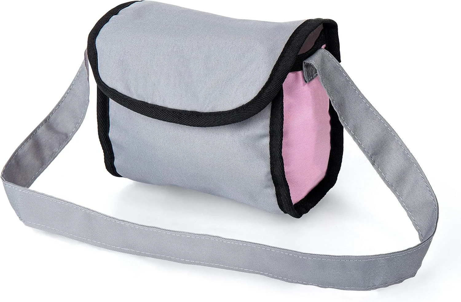 کالسکه عروسک مدرن Bayer Design، خاکستری/صورتی، 67 x 41 x 68 سانتی متر، 1300800