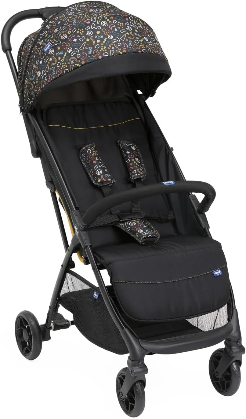 Chicco Glee Stroller 0m-4y, Playful Black