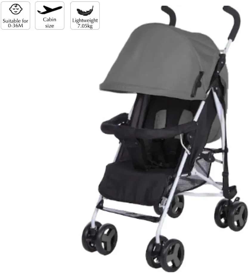 Bumble & Bird - Light Baby Travel Stroller - Black