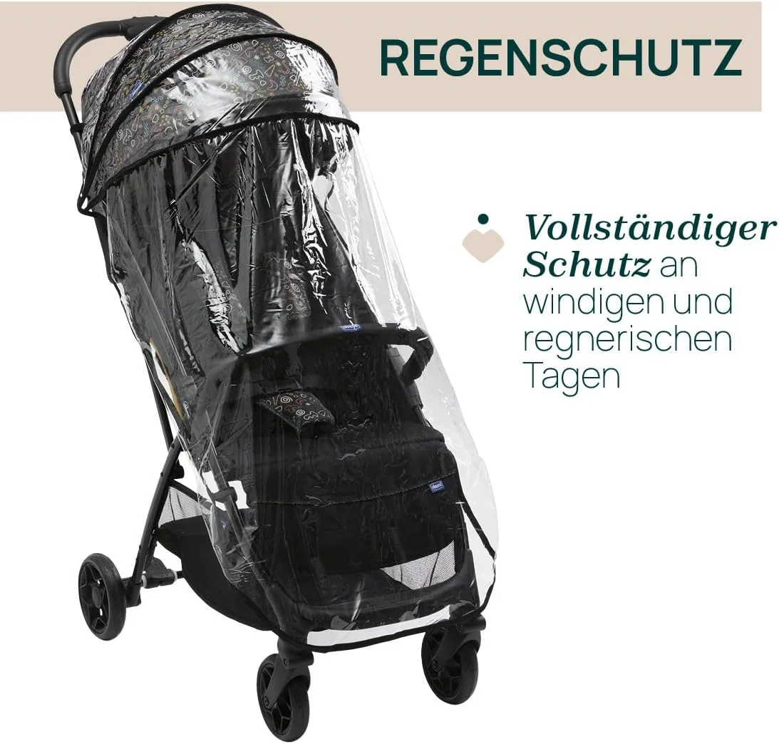 Chicco Glee Stroller 0m-4y, Playful Black Chicco Glee Stroller 0m-4y, Playful Black