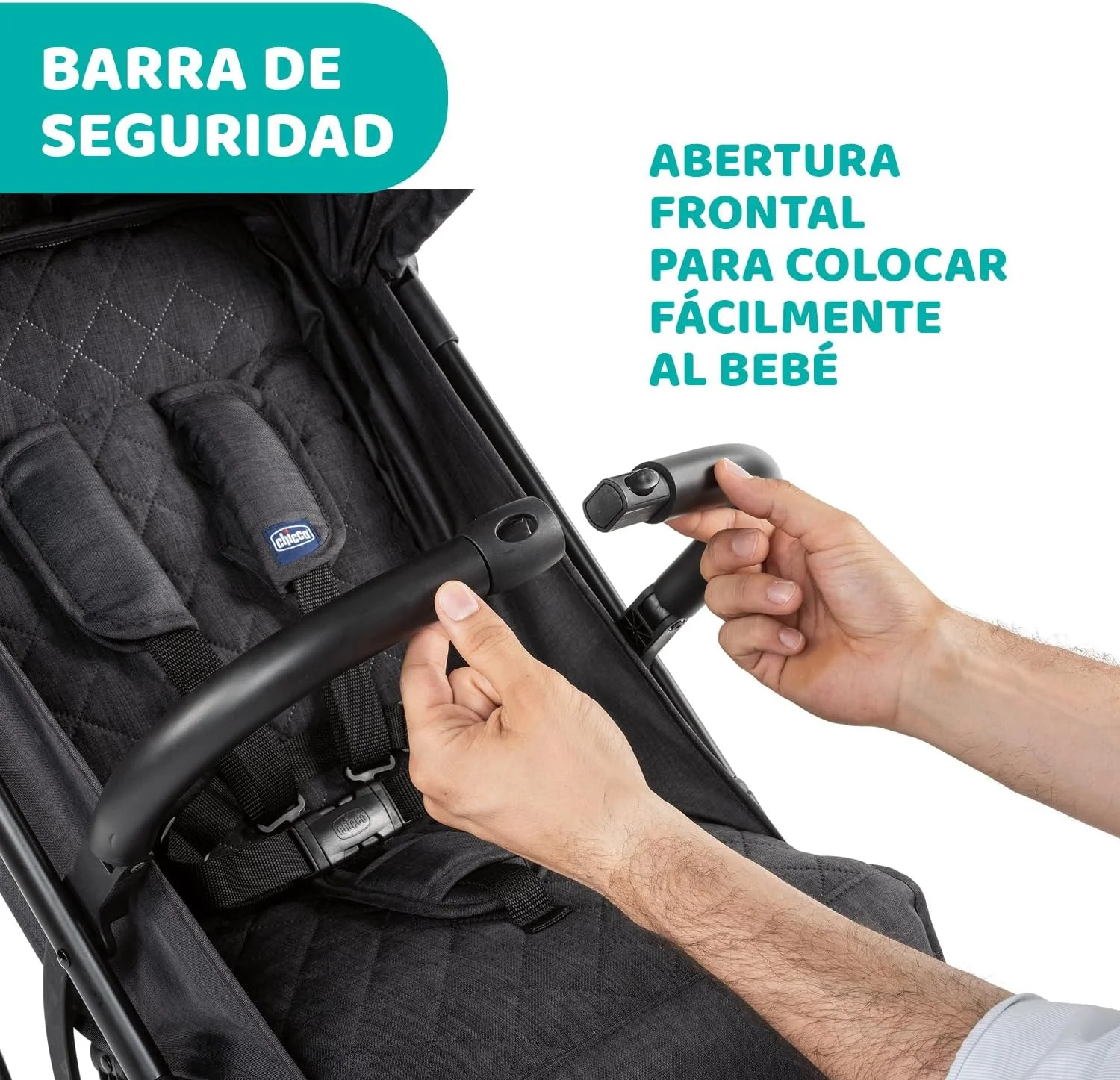Chicco Trolley Me Convertible Stroller 0m-5y, Stone
