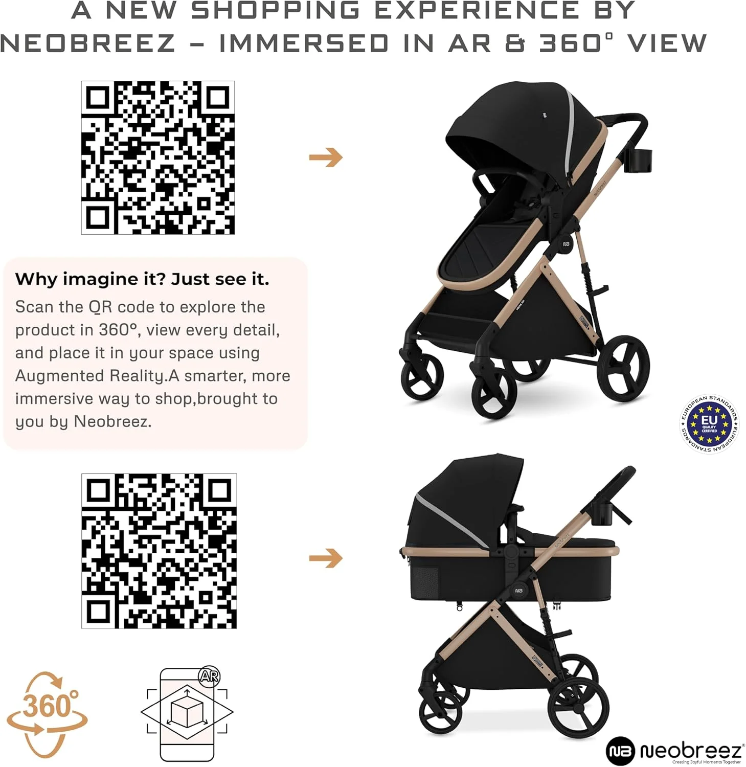 ست کالسکه مسافرتی 3 در 1 نوزاد HEXA3X به همراه صندلی ماشین، سبد XL، سایبان ضد آب UPF 50+، کالسکه با دسته قابل برگشت، 0-4 سال، 22 کیلوگرم ست کالسکه مسافرتی 3 در 1 نوزاد HEXA3X به همراه صندلی ماشین، سبد XL، سایبان ضد آب UPF 50+، کالسکه با دسته قابل برگشت، 0-4 سال، 22 کیلوگرم