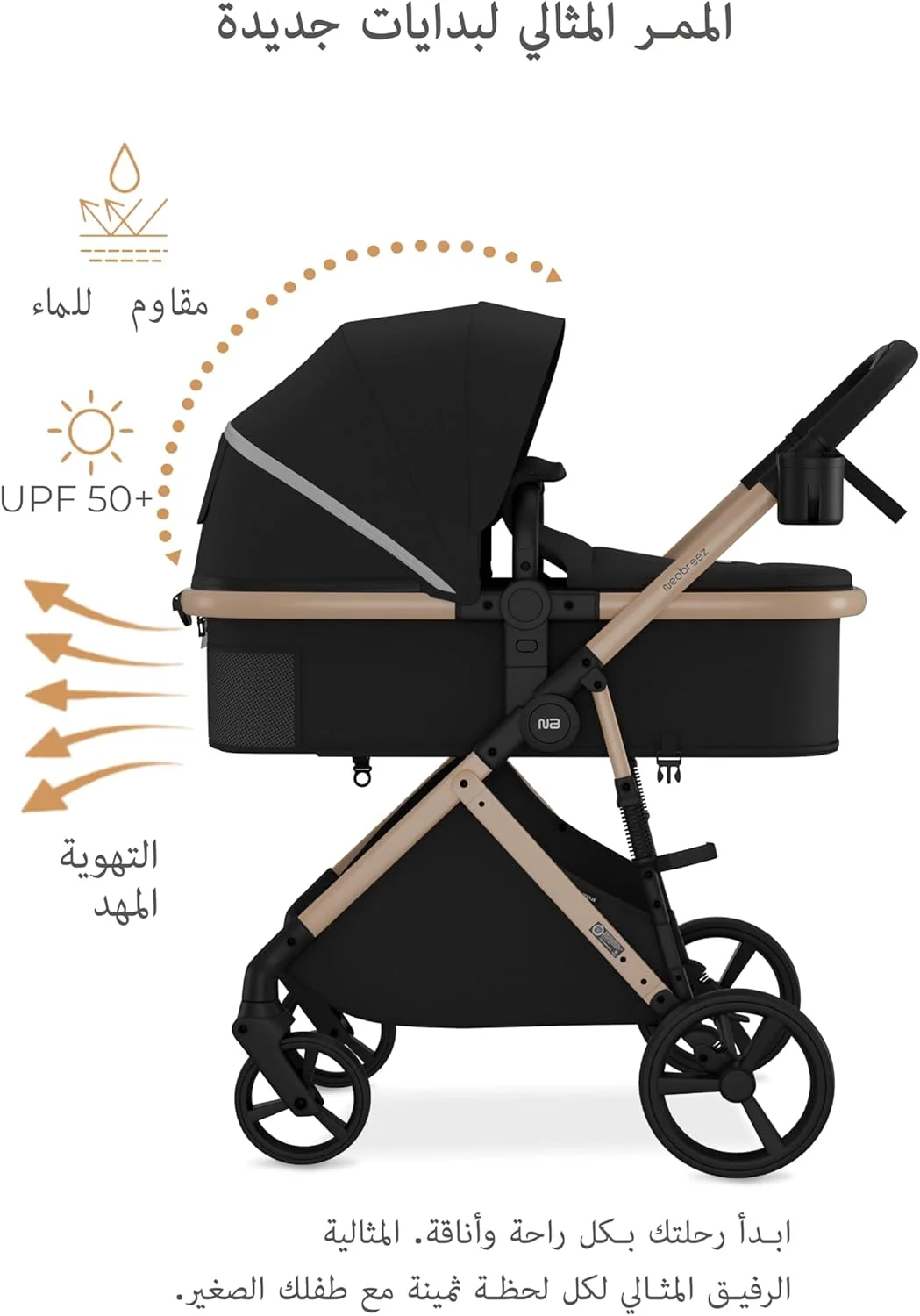 ست کالسکه مسافرتی 3 در 1 نوزاد HEXA3X به همراه صندلی ماشین، سبد XL، سایبان ضد آب UPF 50+، کالسکه با دسته قابل برگشت، 0-4 سال، 22 کیلوگرم ست کالسکه مسافرتی 3 در 1 نوزاد HEXA3X به همراه صندلی ماشین، سبد XL، سایبان ضد آب UPF 50+، کالسکه با دسته قابل برگشت، 0-4 سال، 22 کیلوگرم