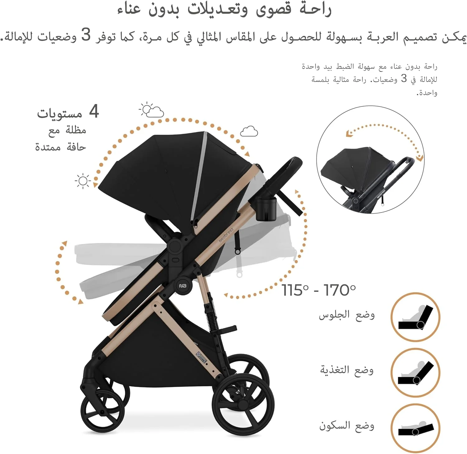 ست کالسکه مسافرتی 3 در 1 نوزاد HEXA3X به همراه صندلی ماشین، سبد XL، سایبان ضد آب UPF 50+، کالسکه با دسته قابل برگشت، 0-4 سال، 22 کیلوگرم ست کالسکه مسافرتی 3 در 1 نوزاد HEXA3X به همراه صندلی ماشین، سبد XL، سایبان ضد آب UPF 50+، کالسکه با دسته قابل برگشت، 0-4 سال، 22 کیلوگرم