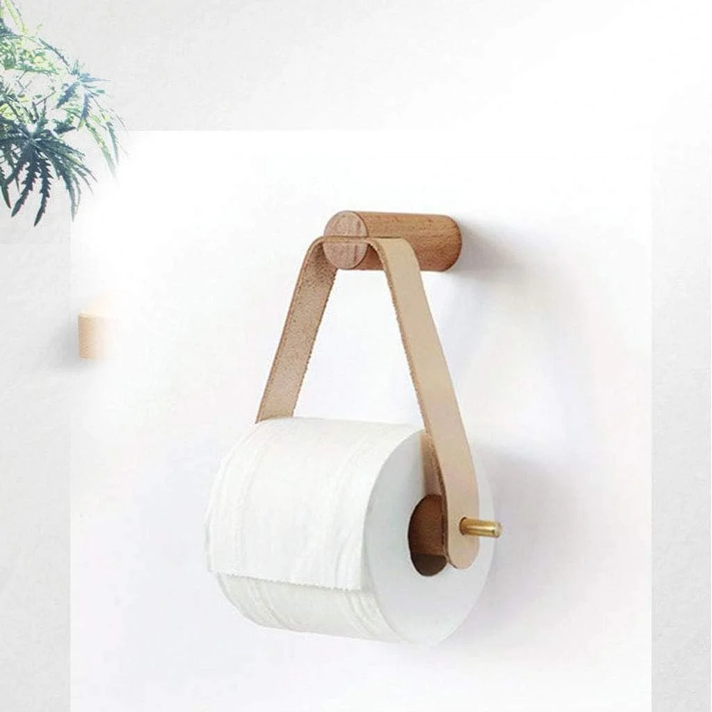 Wooden Laminated Toilet Paper Holder Toilet Paper Holder Towel Rack Paper Holder Wall-mounted Bathroom Rack Wooden Laminated Toilet Paper Holder Toilet Paper Holder Towel Rack Paper Holder Wall-mounted Bathroom Rack