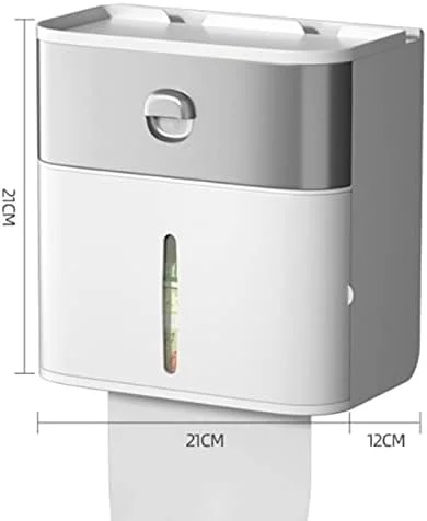جا دستمال کاغذی ضد آب WXYZABC، دیواری، با ظرفیت بزرگ، دارای کشو، قابل حمل، قفسه دستمال کاغذی حمام جا دستمال کاغذی ضد آب WXYZABC، دیواری، با ظرفیت بزرگ، دارای کشو، قابل حمل، قفسه دستمال کاغذی حمام