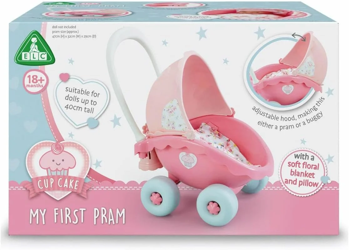 کالسکه عروسک کاپ کیک اولین کالسکه من از ارلی لرنینگ سنتر، مناسب کودکان از 18 ماهگی، کالسکه اسباب بازی عروسک، اسباب بازی کالسکه، اسباب بازی کودک نوپا کالسکه عروسک کاپ کیک اولین کالسکه من از ارلی لرنینگ سنتر، مناسب کودکان از 18 ماهگی، کالسکه اسباب بازی عروسک، اسباب بازی کالسکه، اسباب بازی کودک نوپا