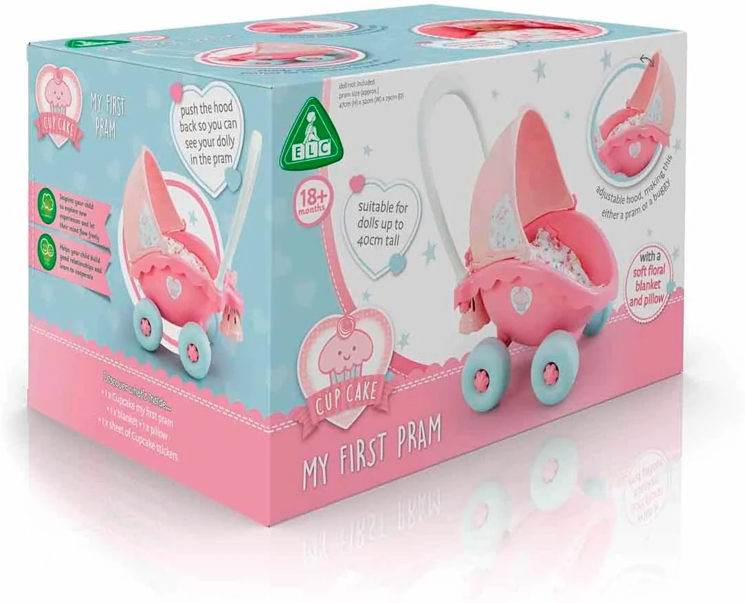 کالسکه عروسک کاپ کیک اولین کالسکه من از ارلی لرنینگ سنتر، مناسب کودکان از 18 ماهگی، کالسکه اسباب بازی عروسک، اسباب بازی کالسکه، اسباب بازی کودک نوپا کالسکه عروسک کاپ کیک اولین کالسکه من از ارلی لرنینگ سنتر، مناسب کودکان از 18 ماهگی، کالسکه اسباب بازی عروسک، اسباب بازی کالسکه، اسباب بازی کودک نوپا